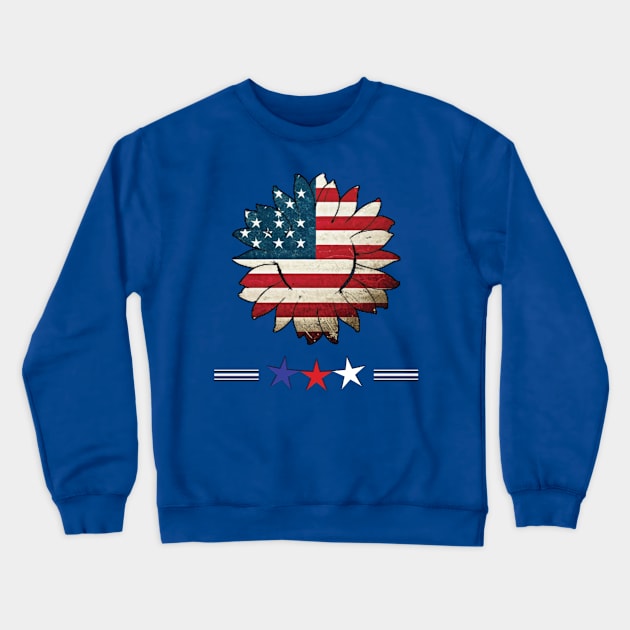 July 4th Crewneck Sweatshirt by TeeText